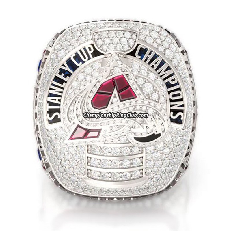 2022 Colorado Avalanche Stanley Cup Championship Ring/Pendant (C.Z. Logo)